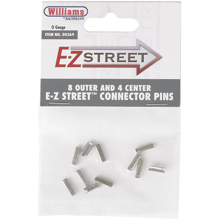 Bachmann E-Z Street® Connector Pins (8 Outer & 4 Center)