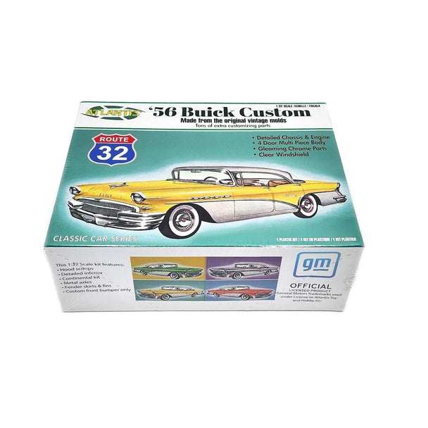 56 Buick Custom model kit box