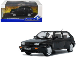 1989 Volkswagen Golf Rallye G60 Black 1/43 Diecast Model Car by Solido
