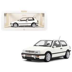 1996 Volkswagen Golf GTI Candy White "20 Years Anniversary Edition" 1/18 Diecast Model Car by Norev