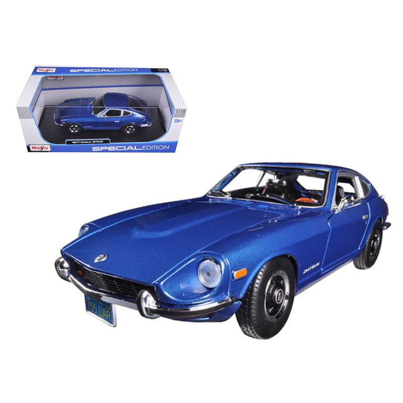 Datsun 240Z Orange 1971 – Maisto 31170 – Échelle 1:18 – Moulée Sous Pression