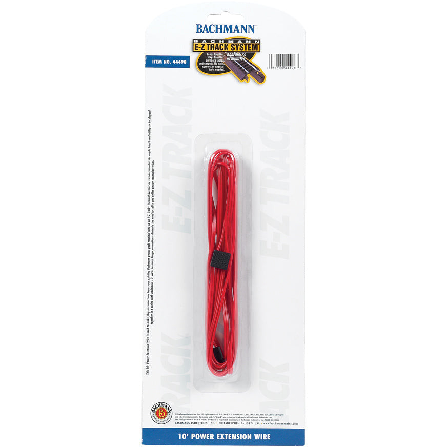 Bachmann 10 ft Red Terminal Extension Wire (All Scales)