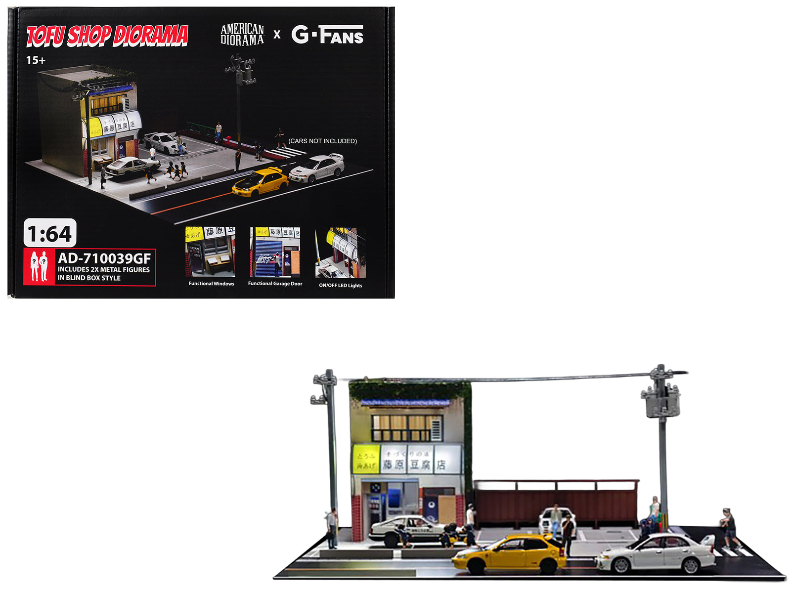 Akina Tofu Shop Diorama Set 