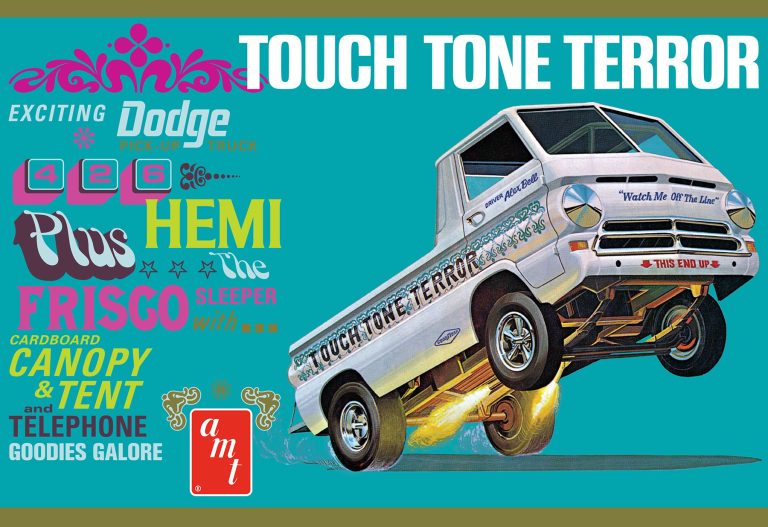 AMT 1966 Dodge A100 Pickup “Touch Tone Terror” 1:25 Scale Model Kit