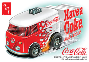 AMT Volkswagen Van Show Rod Coca-Cola 1:25 Scale Model Kit - Skill Level 2