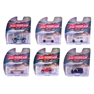 "All Terrain" Series 17 Set of 6 pieces 1/64 Diecast Model Cars by Greenlight