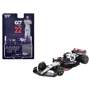 AlphaTauri AT04 #22 Yuki Tsunoda Formula One F1 "Australian GP" (2023) Limited Edition 1/64 Diecast Model Car by Mini GT