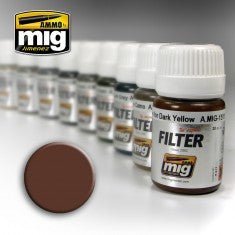 Ammo Brown/White Enamel Filter