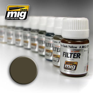Ammo Dark Grey/White Enamel Filt
