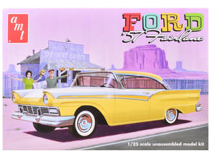 AMT 1957 Ford Fairlane Hardtop 3n1 1:25 Scale Model Kit - Skill Level 3
