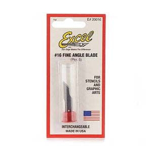 Excel Blades #16 STENCIL EDGE BLADE 5P