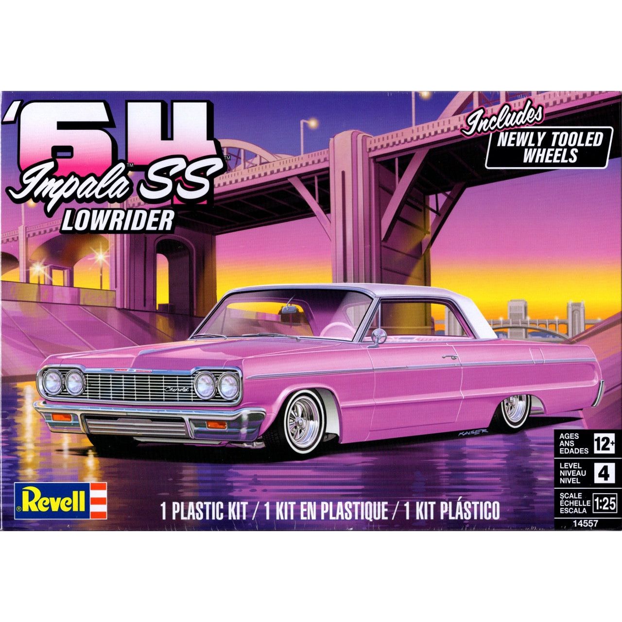revell lowrider # インパラ ローライダー　jada Revell 1/25 64 IMPALA SS LOWRIDE