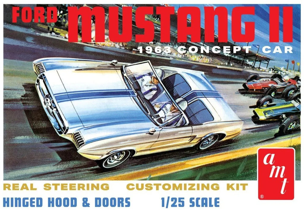 AMT 1/25 1963 Ford Mustang II Concept Car AMT1369