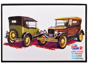 Skill 2 Model Kit 1927 Ford Model T Touring 2 in 1 Kit 1/25 Scale Model by AMT