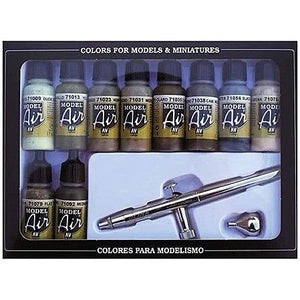 Vallejo CAMO COLOR(10)+AIRBRUSH