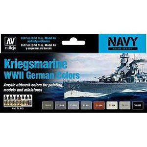 Vallejo KRIEGSMARINE WWII SET (8)