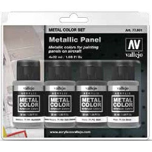 Vallejo METALLIC PANEL SET (4)