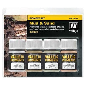 Vallejo MUD & SAND SET