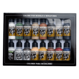 Vallejo RAILWAY COLOR EUR SET(16)