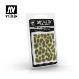 Vallejo WILD TUFT-MIXED GREEN LRG