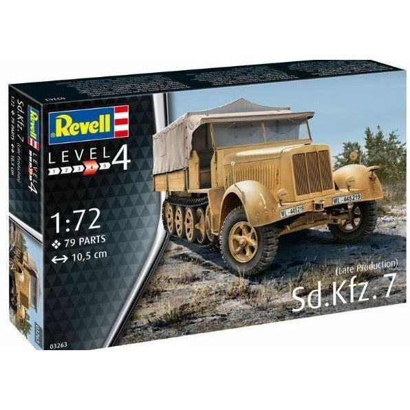 Revell 1/72 Scale Sd.Kfz. 7 Model Vehicle