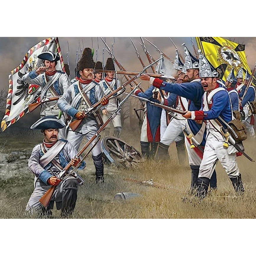 Revell 802452 1:72 7 Years War Austrian & Prussian Infantry Set