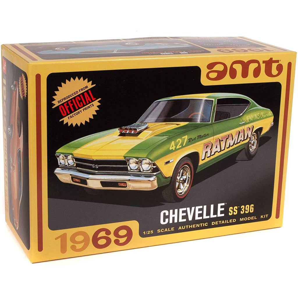 AMT 1/25 1969 Chevy Hardtop Chevelle 