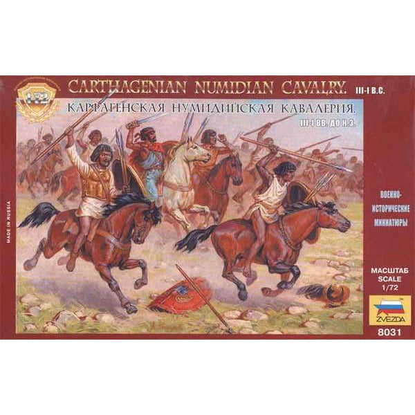 Zvezda 1/72 Scale Carthagenian Numidian Cavalry