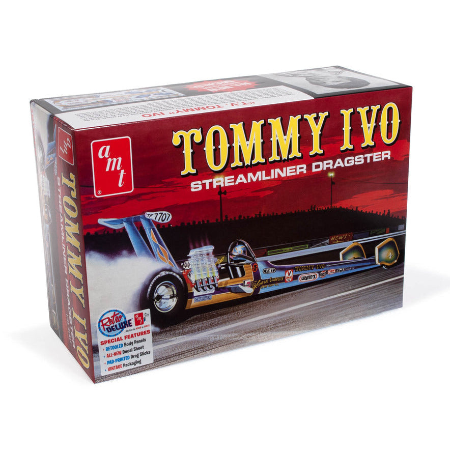 AMT Tommy Ivo Streamliner Dragster 1:25 Scale Model Kit