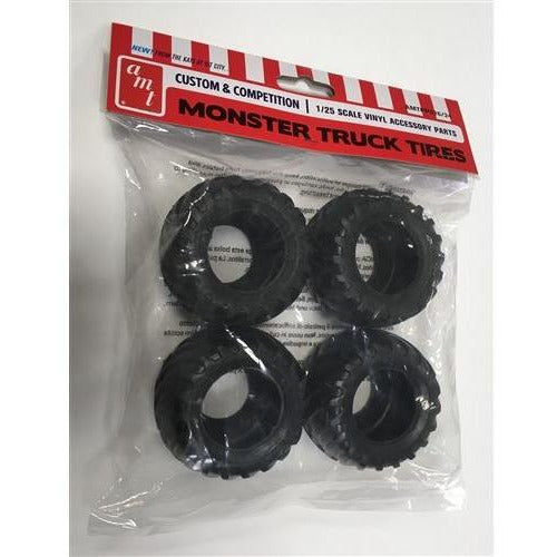 AMT Monster Truck Tire Parts Pack 1:25 Scale