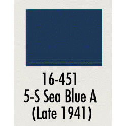 Badger Model Flex Paint Marine Colors 1oz 5-s Sea A Blue Late 1941