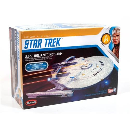 Polar Lights Star Trek Star Trek U.S.S. Reliant Wrath of Khan Edition 1:1000 Scale Model Kit
