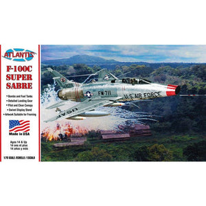 Atlantis F-100C Super Sabre 1/70