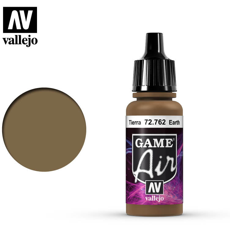 Vallejo Game Air color Earth 72762 for airbrushing