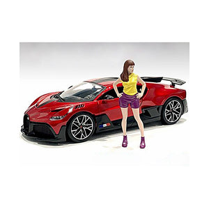 "Girls Night Out" Cara Figurine for 1/18 Scale Models by American Diorama