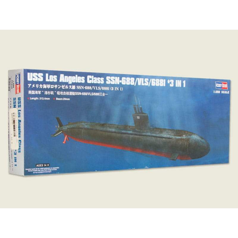 HobbyBoss 1/350 scale USS Los Angeles Class SSN-688/VLS/688I