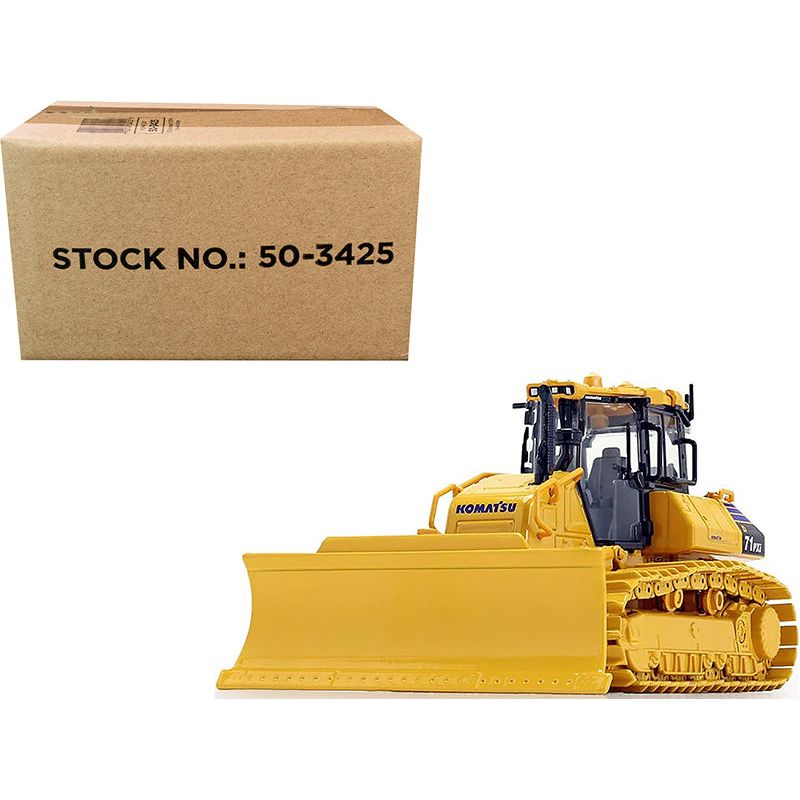 first gear 1/50 Komatsu D71PXi-24 Dozer with Drawbar 1/50 Diecast Model by First Gear