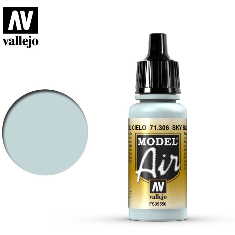 Model Air Vallejo Sky Blue 71306 acrylic airbrush color
