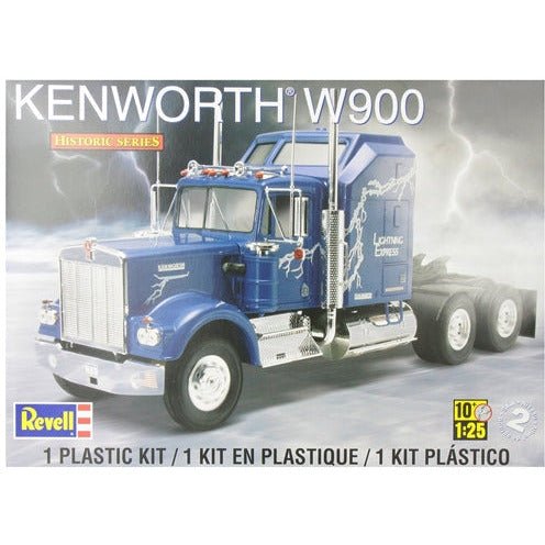 Revell Kenworth W900 Tractor 1/25 Scale Model Kit