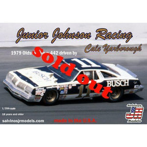 Salvinos JR 1/25 Junior Johnson Racing 1979 Oldsmobile 442 Driven By Cale Yarborough