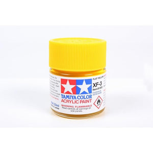 Tamiya Acrylic XF-3 Flat Yellow 23ml