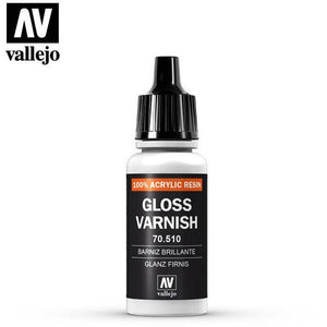 Vallejo gloss varnish vallejo 70510 17ml