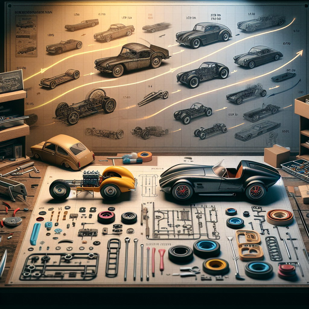 The Evolution of Model Car Kits