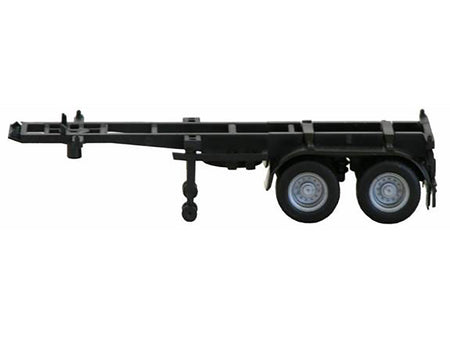 20ft Container Chassis 1/87 (HO) Plastic Model by Promotex