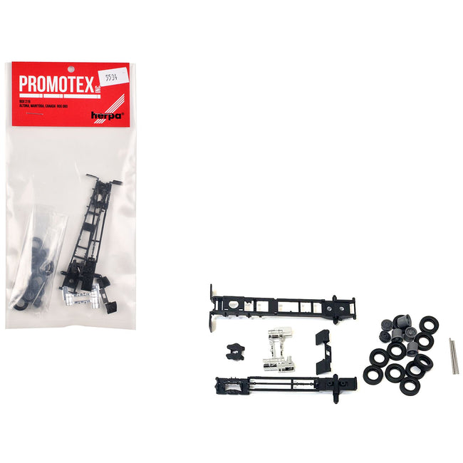 Long Chassis Kit for Mack Cabs 1/87 (HO) Plastic Model by Promotex