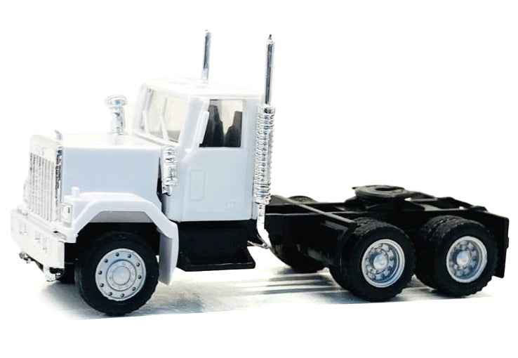 GMC Short Day Cab White 1/87 (HO) Plastic Model Car by Promotex