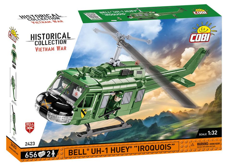 Cobi 656 pcs HC Vietnam War Bell UH-1 Huey IRO