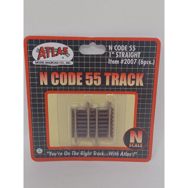 1" STRAIT CODE 55 6/PK - Atlas Track - ModelCars.com