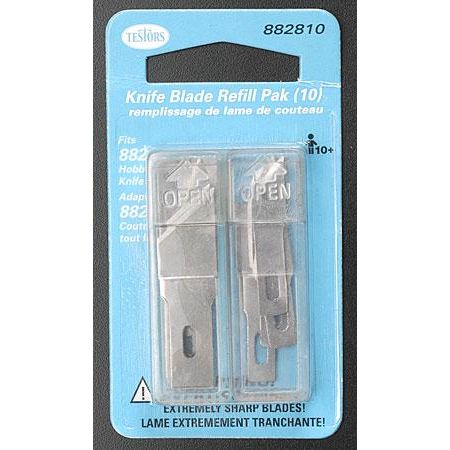 10 BLADES FOR 8828 KNIFE - Testors - ModelCars.com