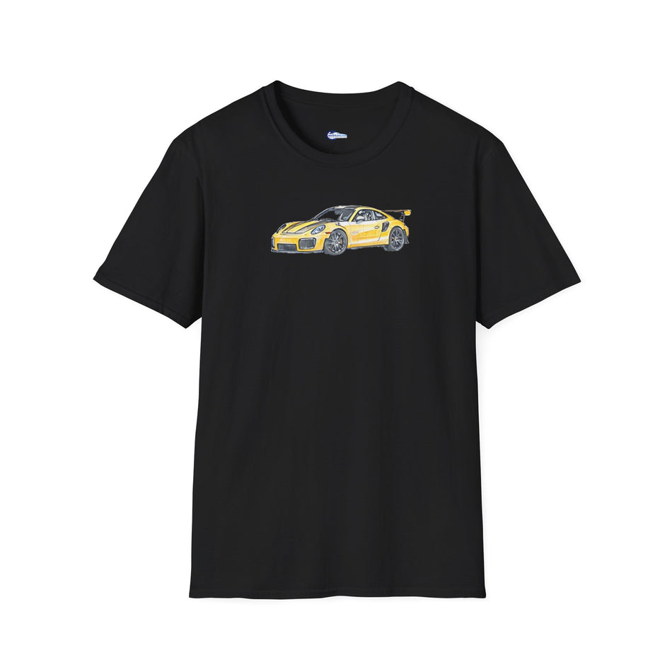 Porsche GT2RS (991.1) Inspired - Sketch Art T-Shirt